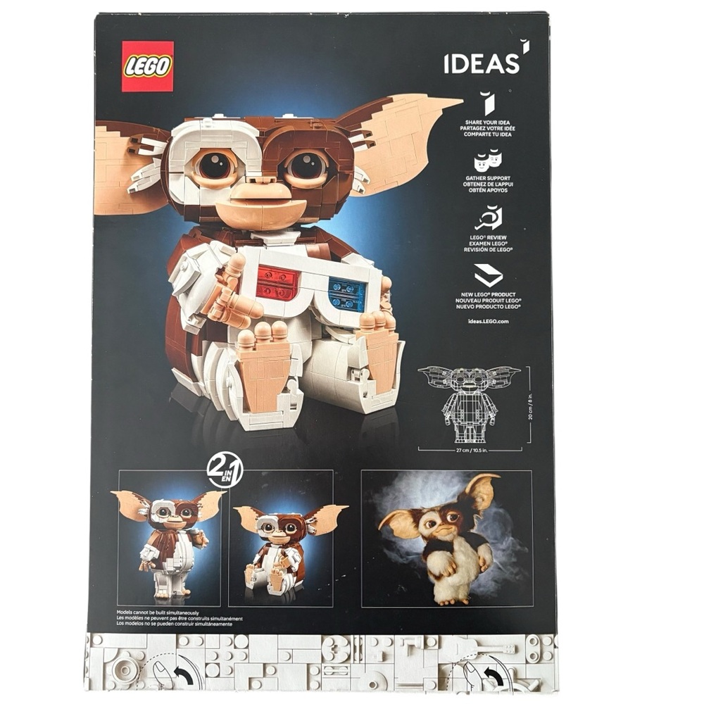 LEGO Ideas Gremlins Gizmo (21361) 1984 Movie 1125 Pieces Brand New Sealed in Box - Picture 4 of 7